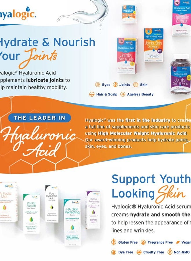 Hyalogic Hyaluronic Acid Foot Cream: Hydrates & Moisturizes Skin- Intensive Foot Moisturizer, Foot Lotion for Calluses & Dry Skin (4 oz.) - Image 4